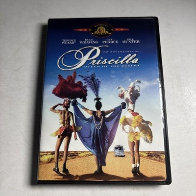 Priscilla Queen Of The Desert (DVD, 2000) Hugo Weaving, Guy Pearce Region 4 NEW