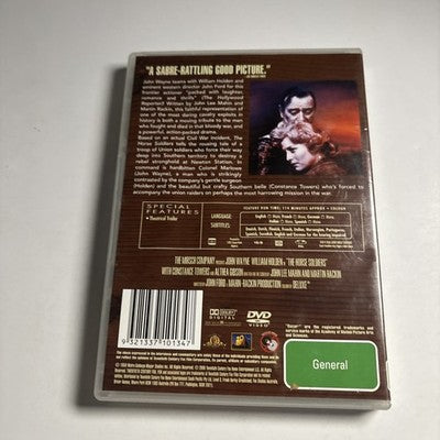 The Horse Soldiers (DVD, 1959) John Wayne Region 4