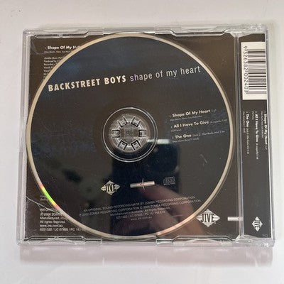 Backstreet Boys – Shape Of My Heart (CD, 2000)