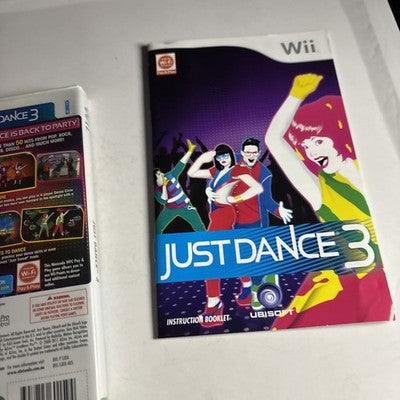 Just Dance 3 : Special Edition - Nintendo Wii Game (PAL) With Manual