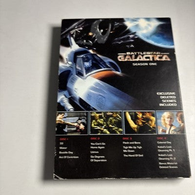 Battlestar Galactica : Season 1 (DVD, 2005) Region 4