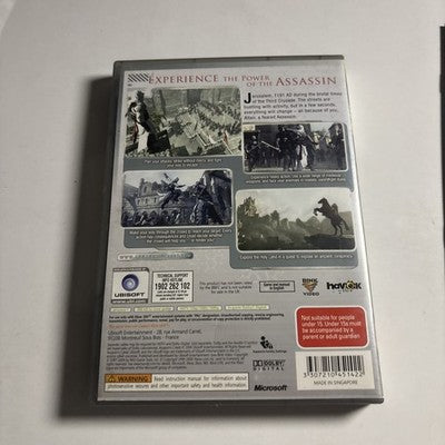 Assassin's Creed - Xbox 360 game Manual PAL