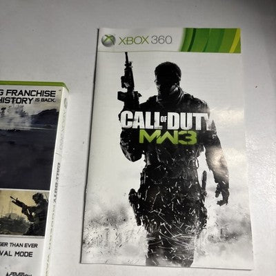 Call Of Duty Modern Warfare 3 Xbox 360 Microsoft Game PAL w/ Manual