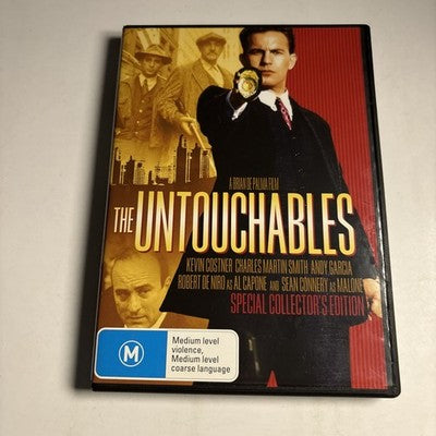 The Untouchables (DVD, 1987) Kevin Costner, Robert De Niro Region 4 NEW