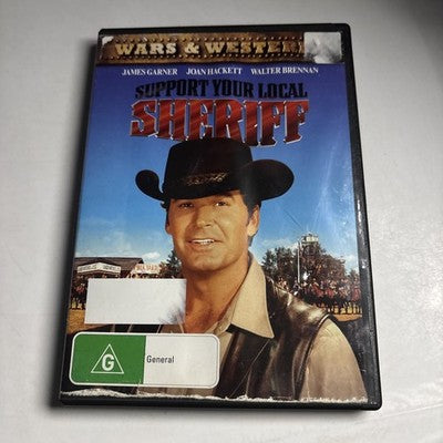Support Your Local Sheriff (DVD, 1968) James Garner, Joan Hackett, Region 4