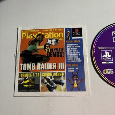 Official Australian Playstation Magazine January Issue 18 Demo Disc PAL