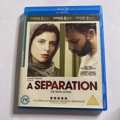 A Separation - The Truth Divides (Bluray, 2012) Ali-Asghar Shahbazi All Regions