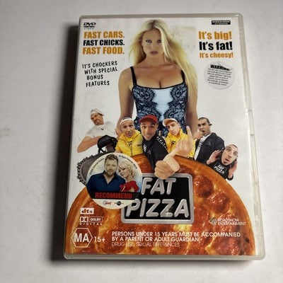 Fat Pizza (DVD, 2002) Paul French, Jabba, Johnny Boxer, Paul Nakad Region 4