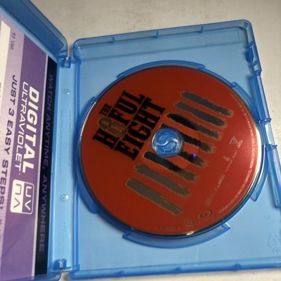 The Hateful Eight (Blu-ray, 2015)  Samuel L. Jackson, Tim Roth, Region B