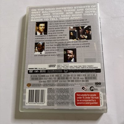 The Wire : Season 1 (DVD, 2002) Region 4