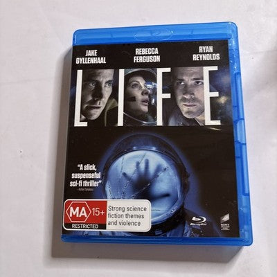 Life (Blu-ray, 2017) Jake Gyllenhaal, Ryan Reynolds All Regions