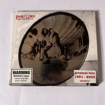 Pearl Jam – Rearviewmirror (Greatest Hits 1991-2003) (CD, 2004, 2-Disc) Digipak