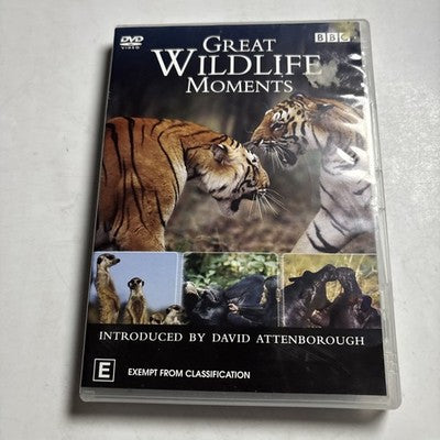 Great Wildlife Moments with David Attenborough (DVD, 2003) Region 4
