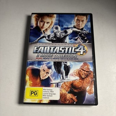 Fantastic Four / Fantastic Four - Rise of the Silver Surfer (DVD, 2010) Region 4