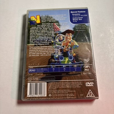Toy Story (DVD, 1995) Don Rickles, Jim Varney, Tom Hanks Disney Region 4