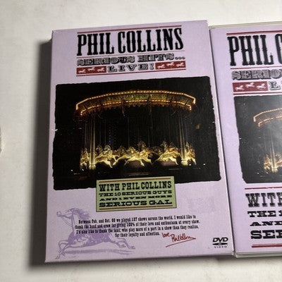 Phil Collins - Serious Hits... Live! (DVD, 2003) Region 1