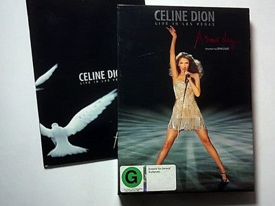 Céline Dion – A New Day... Live In Las Vegas (DVD, 2007, 2-Disc) Region 4,2