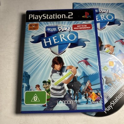 EyeToy Play Hero Sony Playstation 2 PS2 PAL Manual