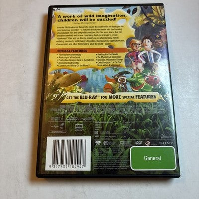 Cloudy with a Chance of Meatballs 2 (DVD, 2013) Region 4,2