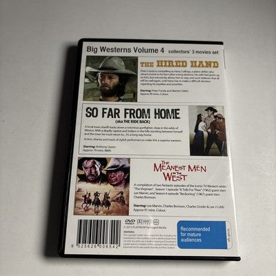 Big The Hired Hand / The Ride Back / The Meanest Men In The West DVD All Regions