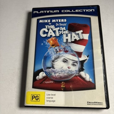 Dr. Suess' the Cat in the Hat (DVD, 2003) Mike Myers Region 4