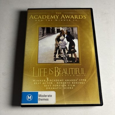 Life Is Beautiful (DVD, 1998) Nicoletta Braschi, Roberto Benigni Region 4