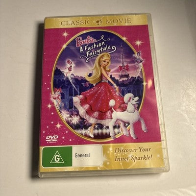 Barbie - A Fashion Fairytale (DVD, 2010) Region 4,2