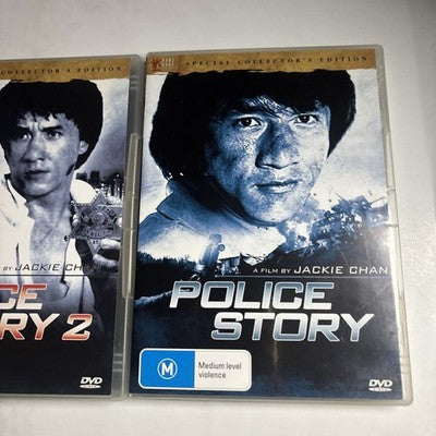 Jackie Chan's Police Story 1 & 2 (Special Collector's Edition, DVD 1985) Region4