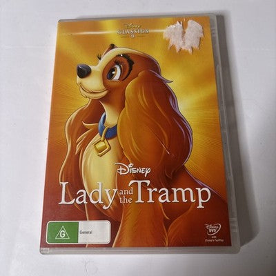 Lady and the Tramp (DVD, 1955) Disney Classic Animated Film Region 4