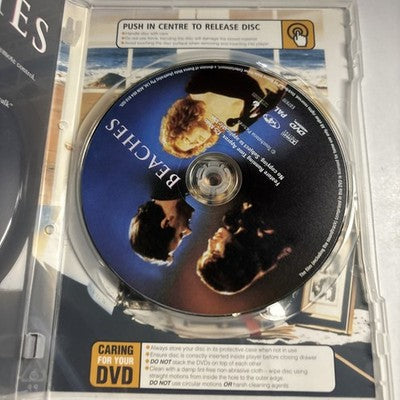 Beaches (DVD, 1988) Bette Midler, Barbara Hershey Region 4