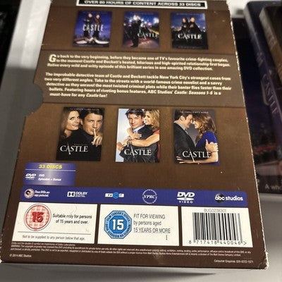 Castle : Season 1 2 3 4 5 6 (DVD, 2009, 33-Disc) Region 2