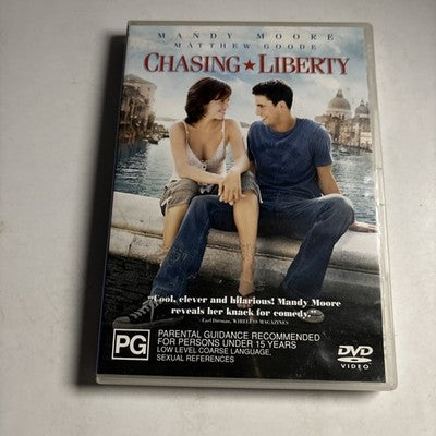 Chasing Liberty (DVD, 2003) Mandy Moore Region 4