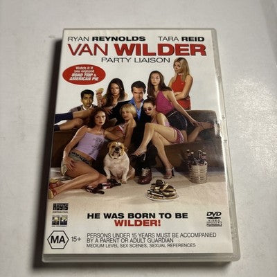Van Wilder - Party Liason (DVD, 2001) Ryan Reynolds, Tara Reid Region 4