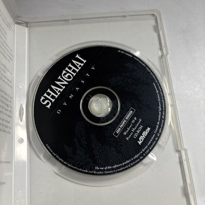 Mah-Jongg Shanghai Dynasty PC CDROM Game Windows 95 MAC