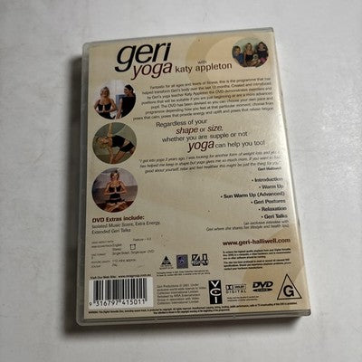 Geri Yoga With Katy Appleton (DVD, 2001) Region 4