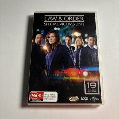Law and Order - Special Victims Unit : Season 19 (DVD, 2018) Region 4,2