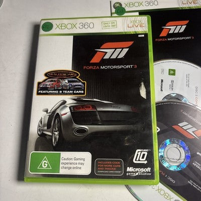 Forza Motorsport 3 - Xbox 360 Game [PAL] 2 Disc Set - With Manual