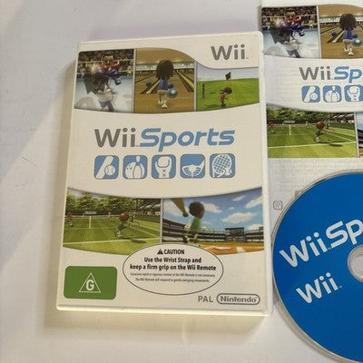 Wii Sports (Nintendo Wii, 2006) Manual PAL