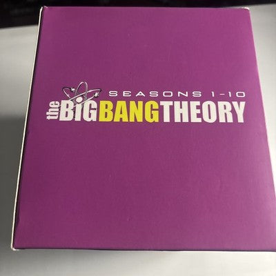 The Big Bang Theory : Season 1-10 (Box Set, DVD, 2017, 31-Disc) Region 4