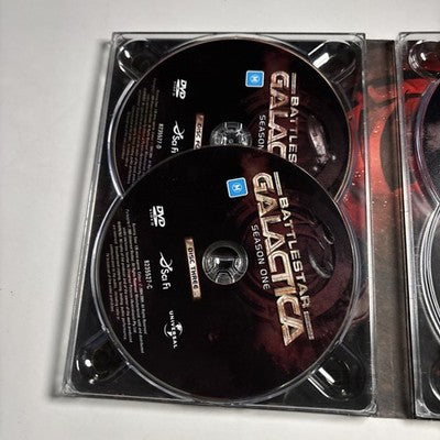 Battlestar Galactica : Season 1 (DVD, 2005) Region 4