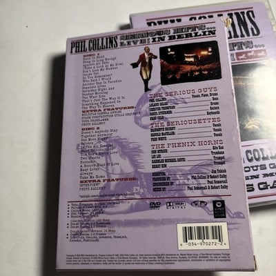 Phil Collins - Serious Hits... Live! (DVD, 2003) Region 1