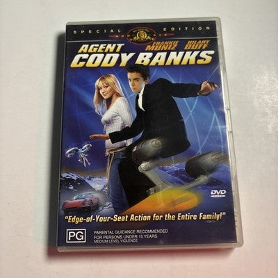 Agent Cody Banks (DVD, 2003) Hillary Duff Region 4 NEW