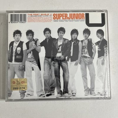 Super Junior – The First Single 'U' (CD, 2006) South Korea SMCD125
