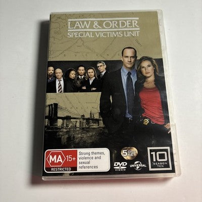 Law and Order - Special Victims Unit : Season 10 (DVD, 2009) Region 4,2