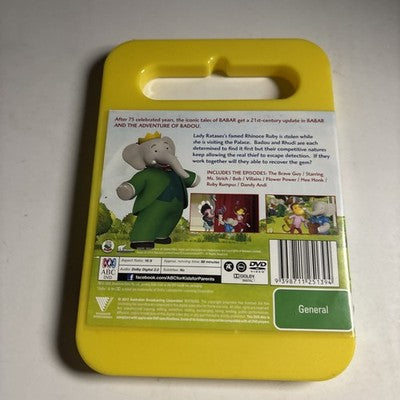 Babar and the Adventures of Badou - Ruby Rumpus (DVD, 2011) Region 4