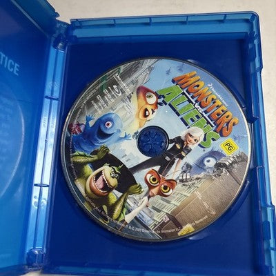Monsters Vs Aliens (Blu-ray, 2009) Kiefer Sutherland, Paul Rudd, Region B