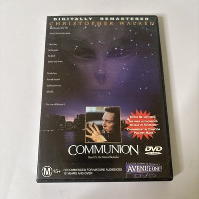 Communion (DVD, 1989) Christopher Walken All Regions NEW