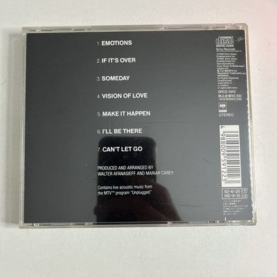 Mariah Carey – MTV Unplugged EP (CD, 1992) Japan SRCS 5912