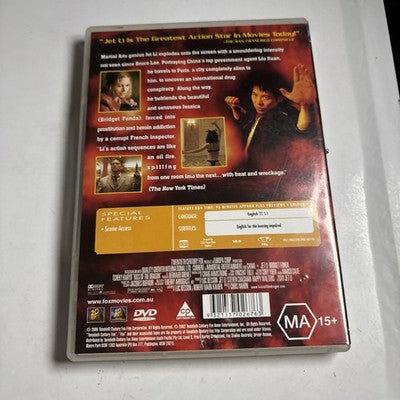 Kiss The Dragon (DVD, 2000) Jet Li, Bridget Fonda Region 4