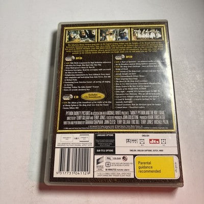 Monty Python and the Holy Grail (Extraordinary Deluxe Edition, DVD 1974) Region4